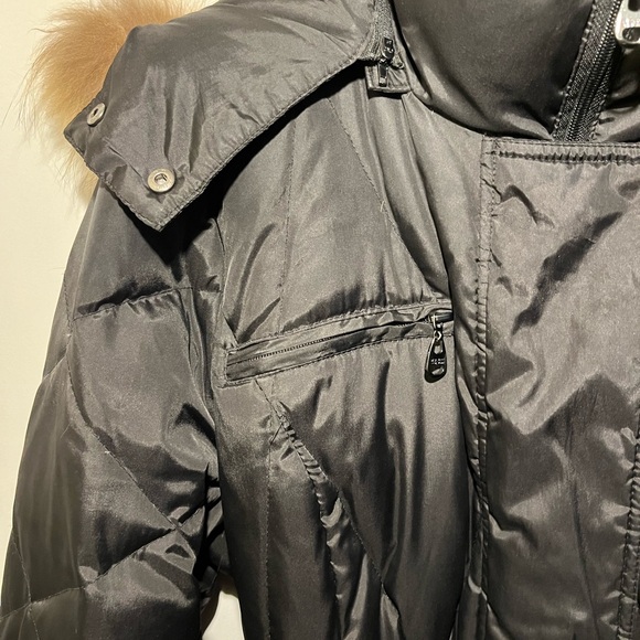 Marc New York / Andrew Marc Women’s Puffer Coat with Faux Fur Trim - Picture 4 of 10